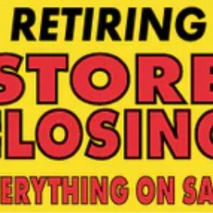 Store Closing Sale Sign